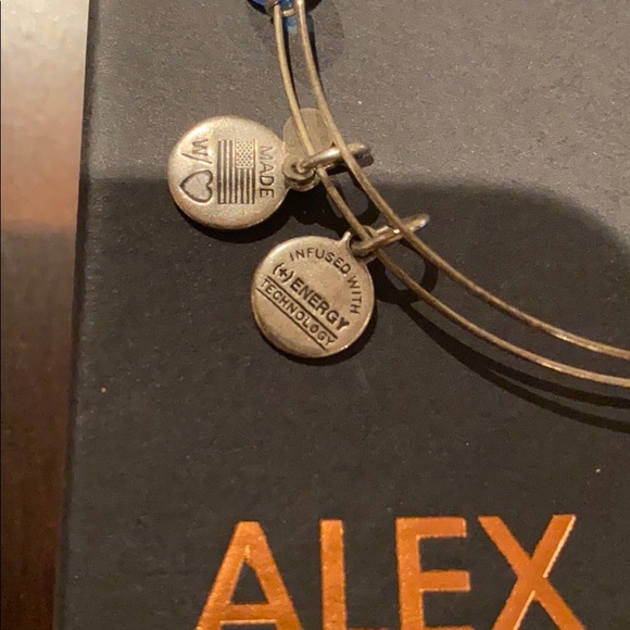 Alex and Ani sapphire blue beaded bracelet - Picture 3 of 3